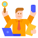 simple coordination icon