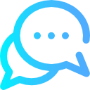 simple communication icon