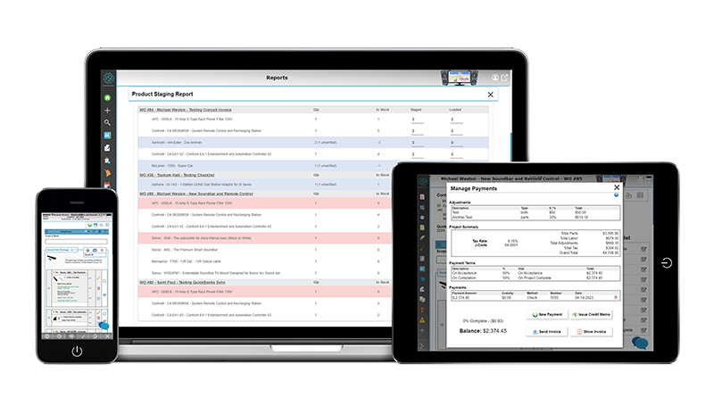 Works on all size devices